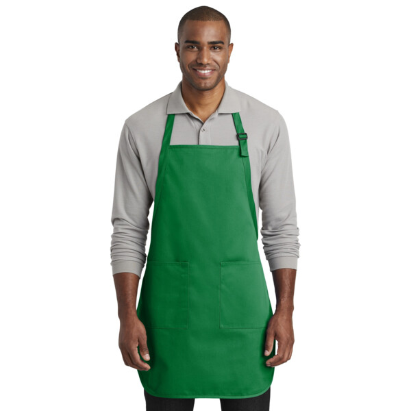 ® Full Length Two Pocket Bib Apron Thumbnail