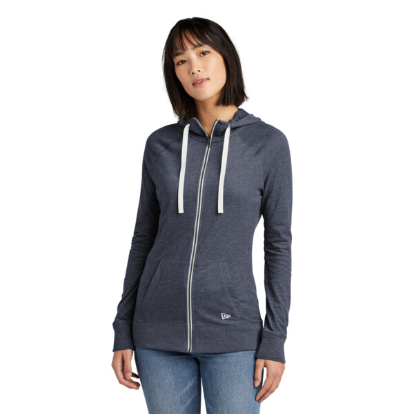® Ladies Sueded Cotton Blend Full Zip Hoodie Thumbnail