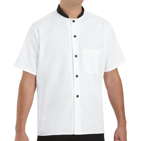 Men's Black Trim Cook Shirt Thumbnail